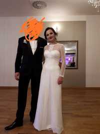 Rustykalna suknia ślubna Gala