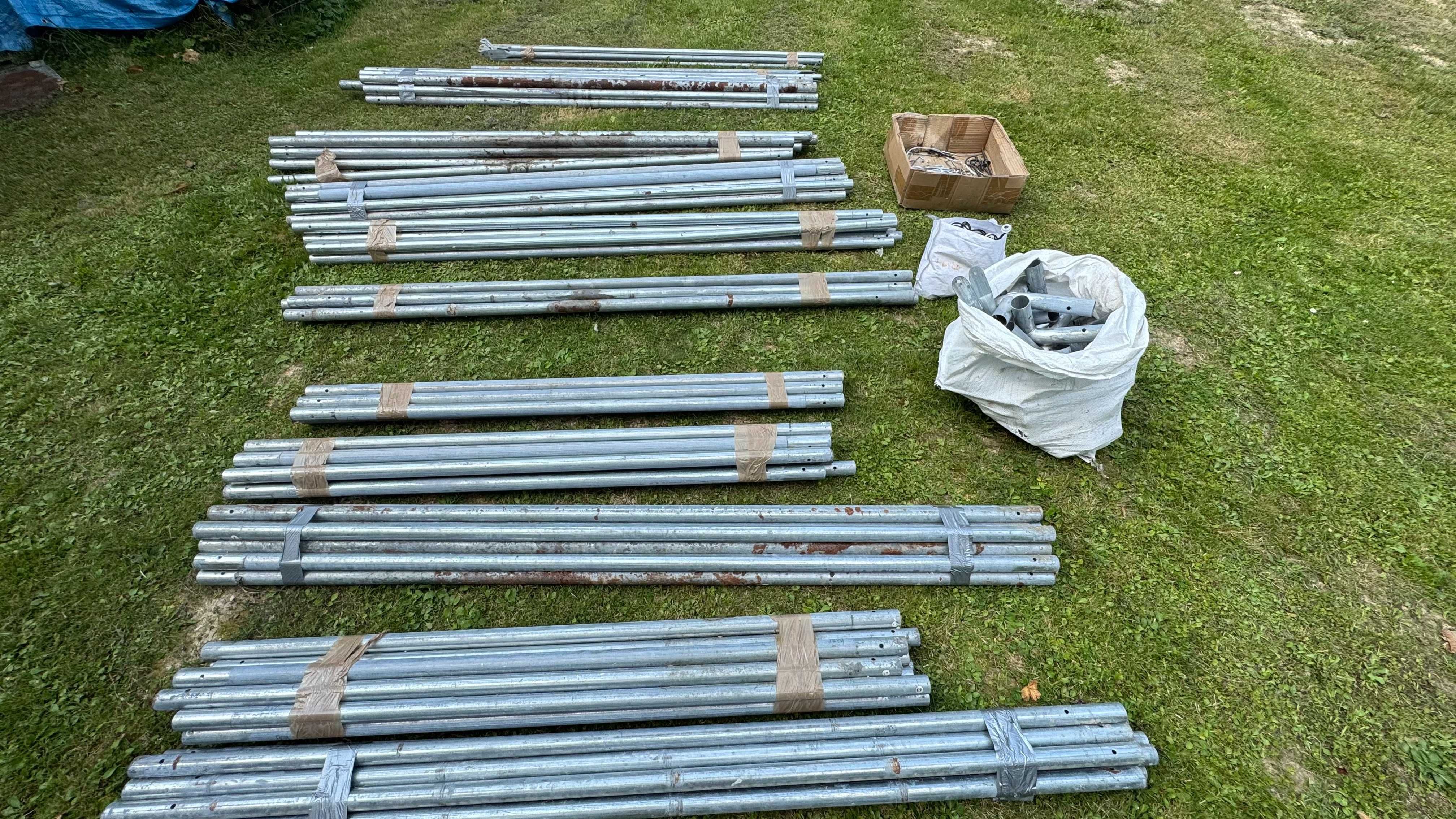 Namiot 6x12m magazynowo-garażowy