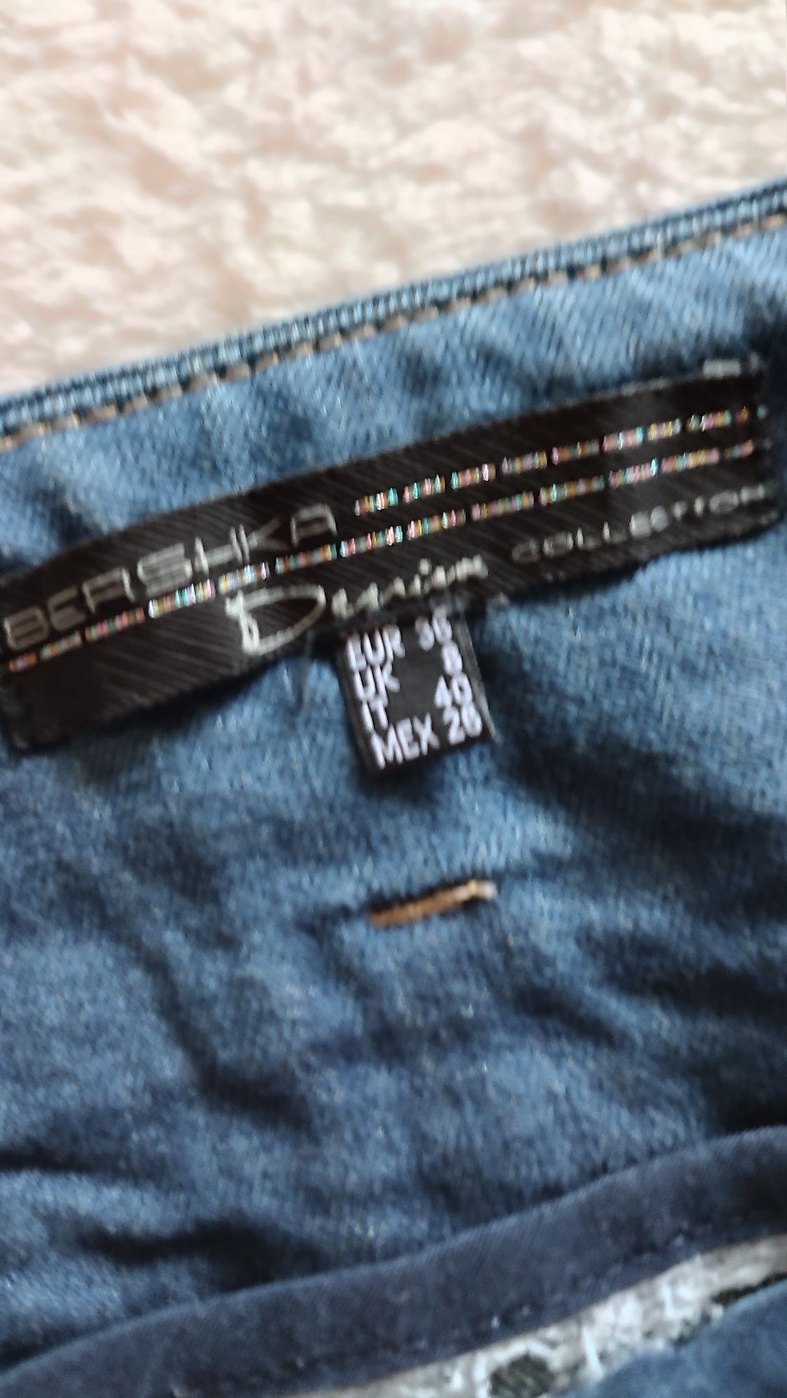 Szorty spodenki jeansowe S 36 Bershka