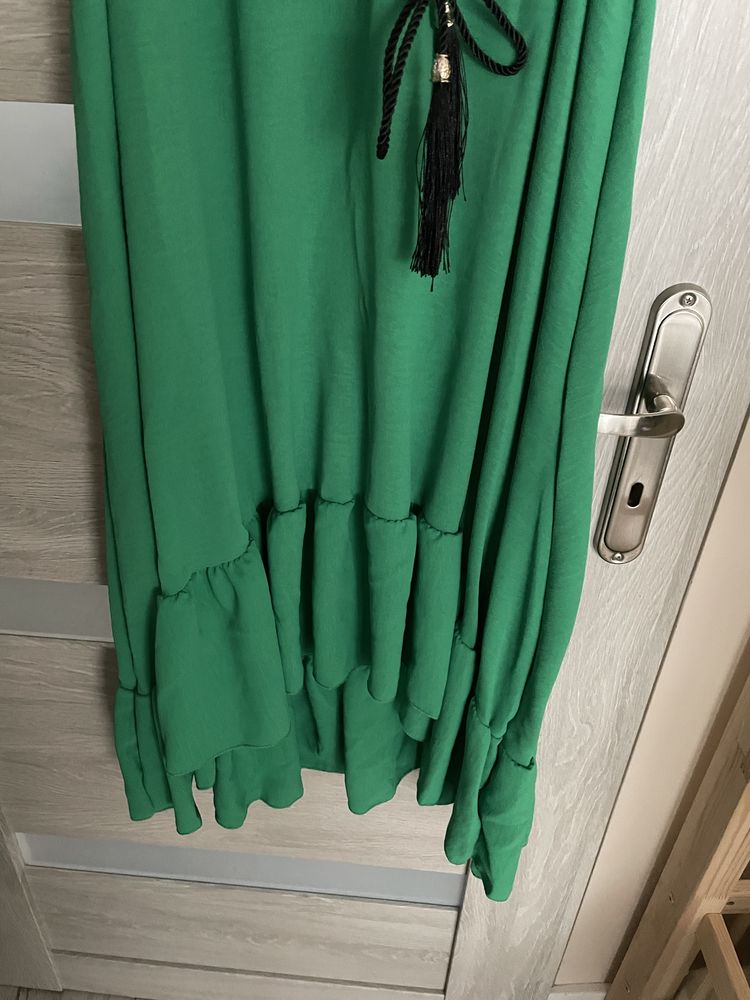 Zielona sukienka