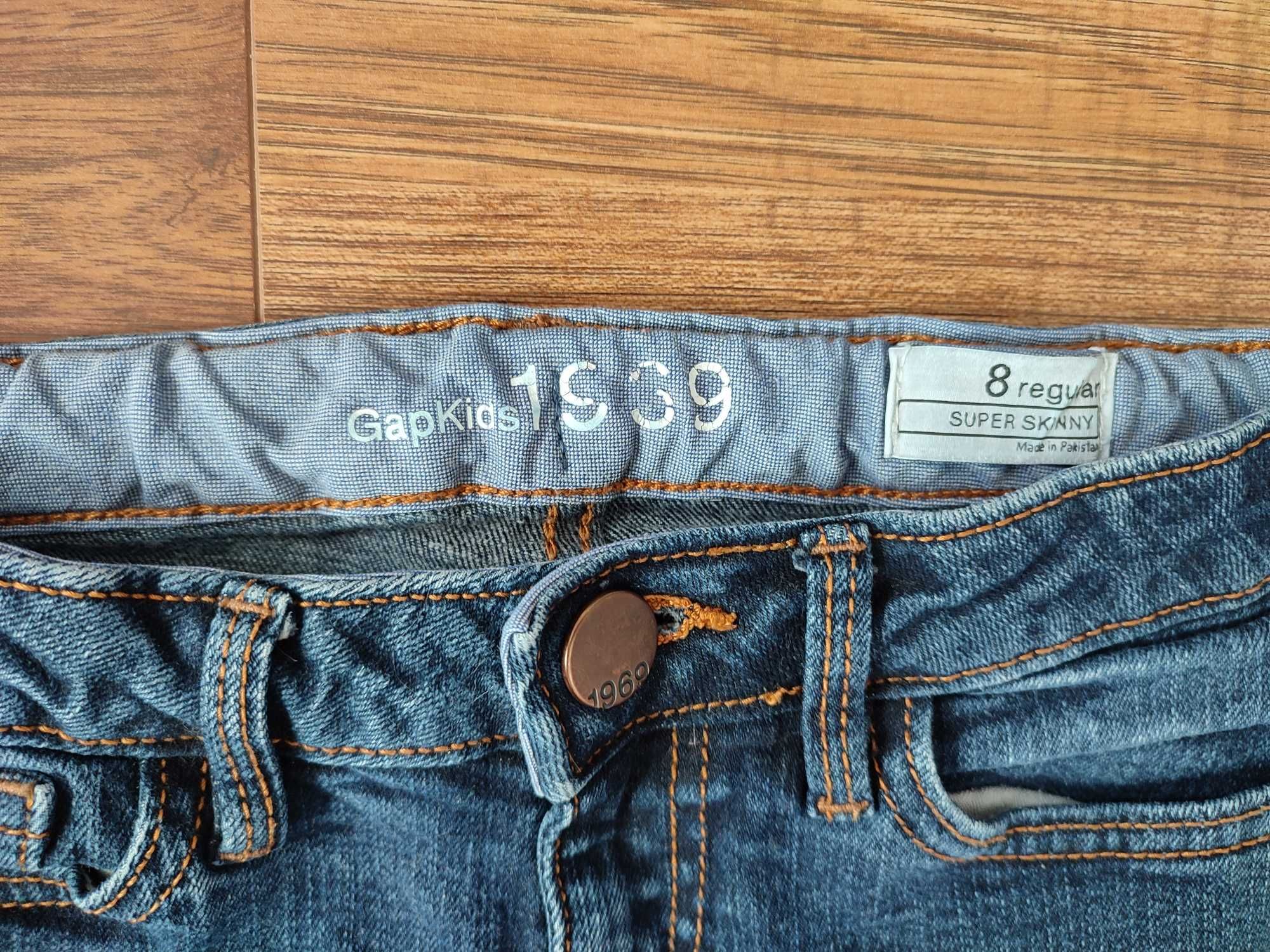 3 pary spodni r.128 GapKids, Denim