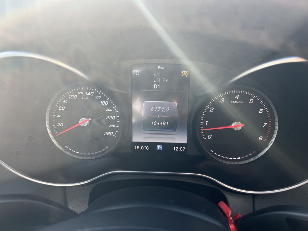 Mercede Benz C klasa W205 benz 2.0 2016r