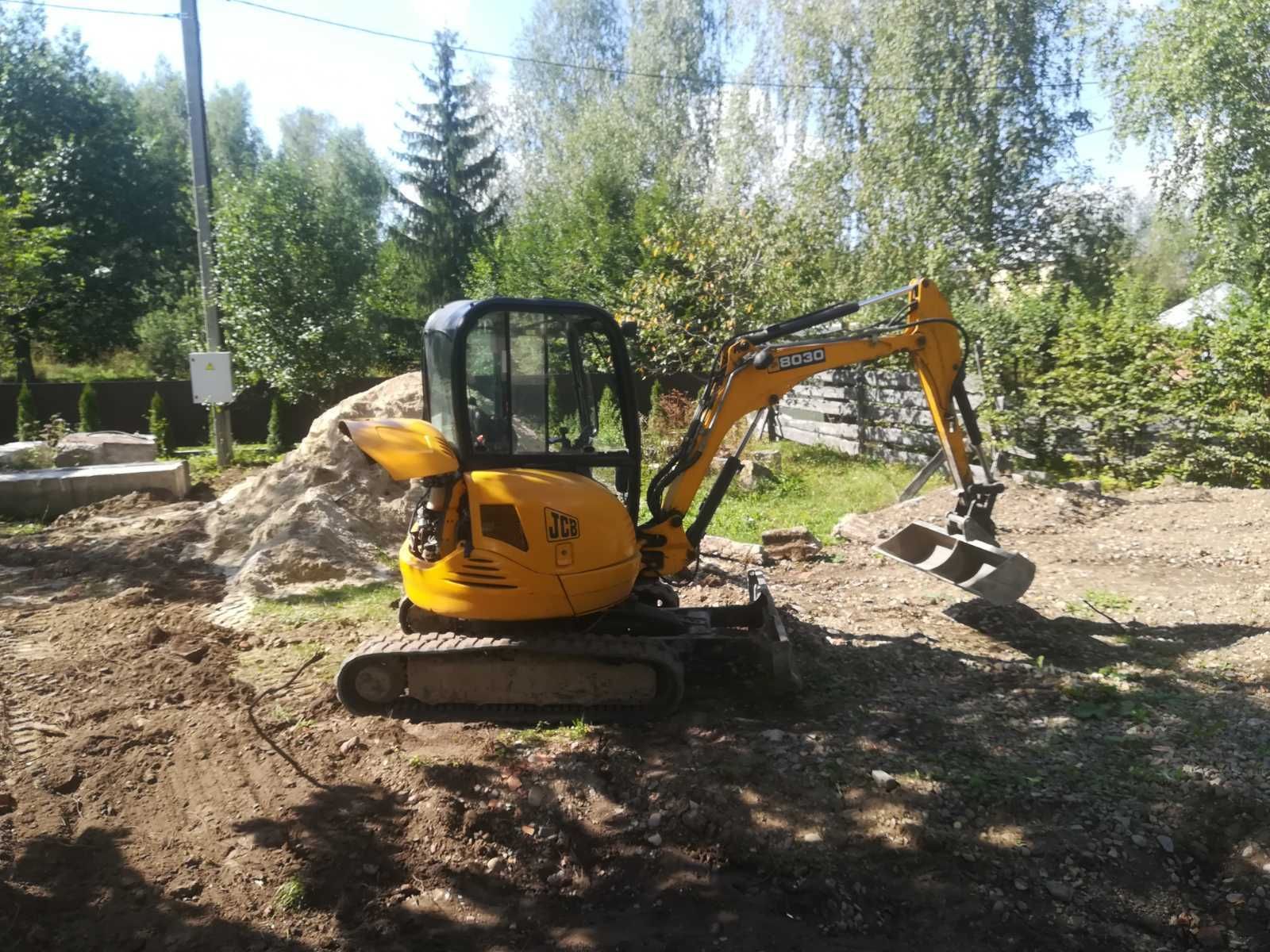 Оренда екскаватора JCB 3CX, JCB 4CX,JCB 130, JCB 8030