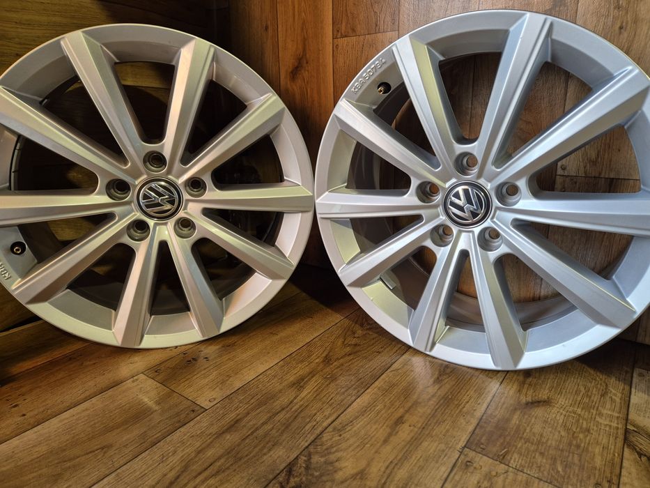 Alufelgi VW 17cali 5x112 et45 7j stan idealny jak Nowe