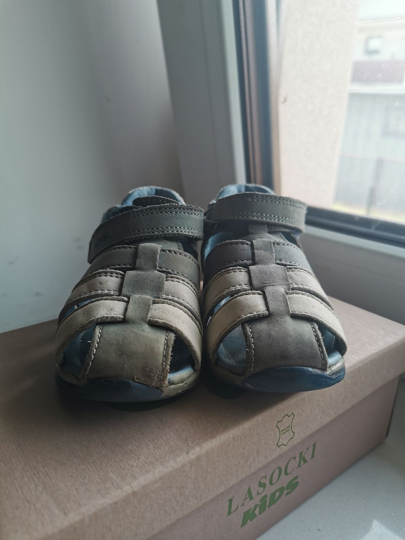 Sandały skórzane Lasocki Kids 23
