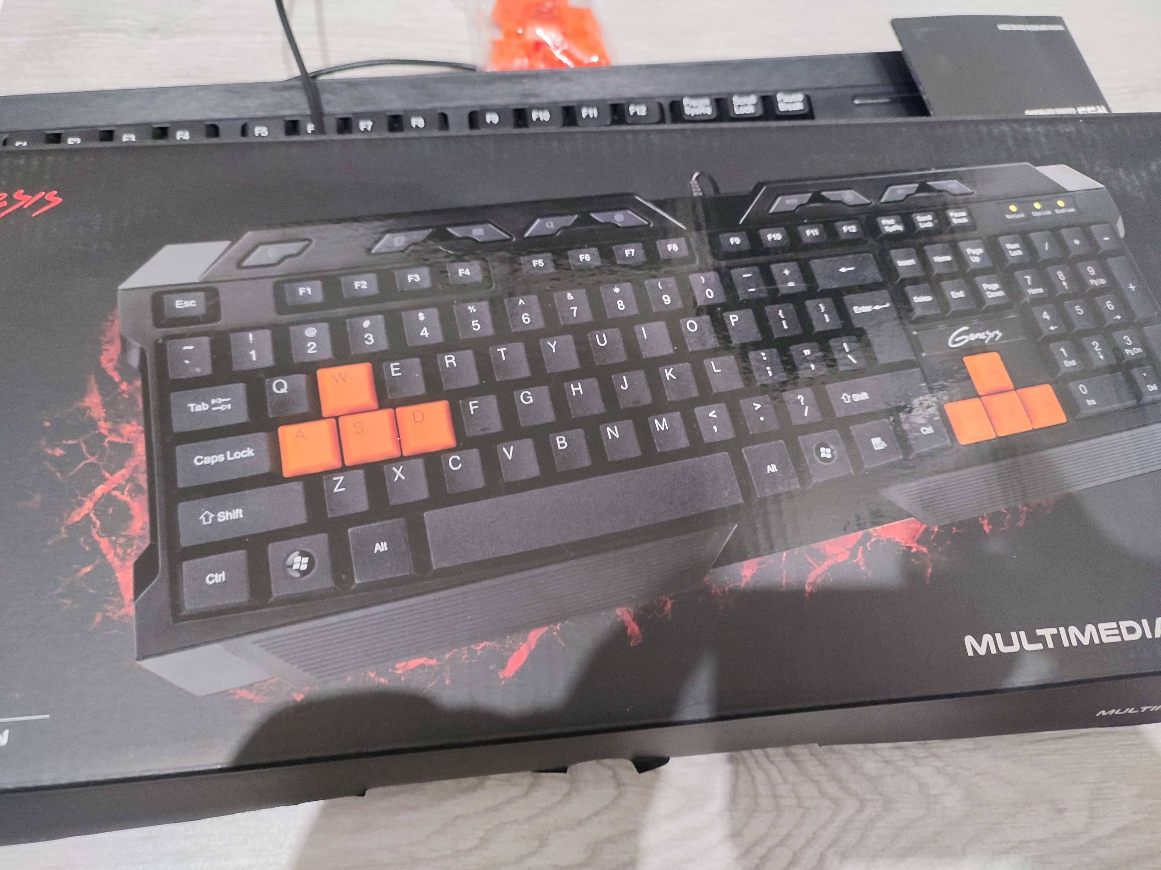 Natec Genesis R33 klawiatura multimedialna
