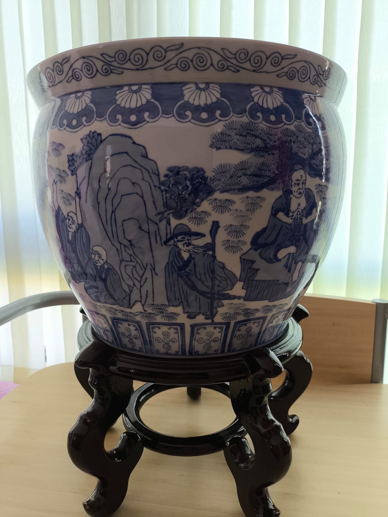 Vaso de porcelana de macau