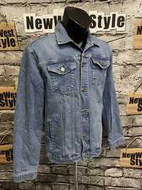 Bluza męska jeans _First Avenue_ na guziki S/M