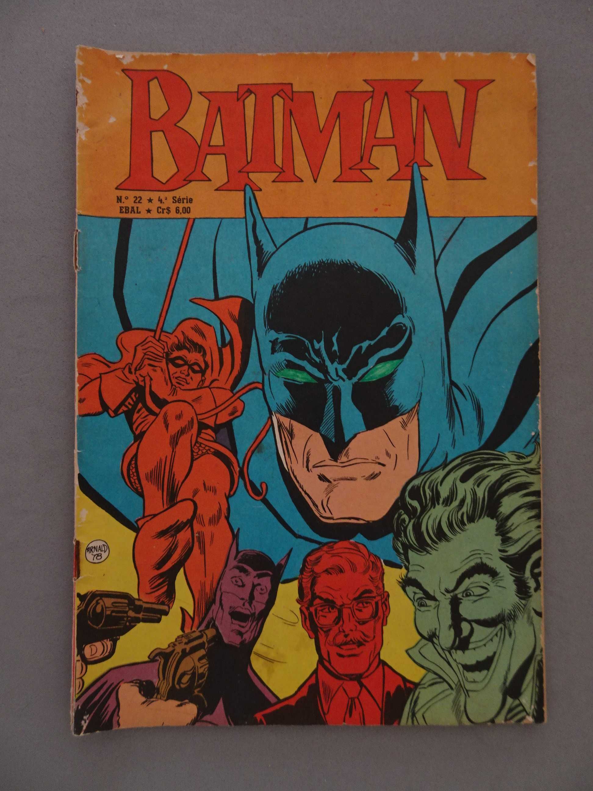 Livro EBAL - Batman nº 22 - 4ª série