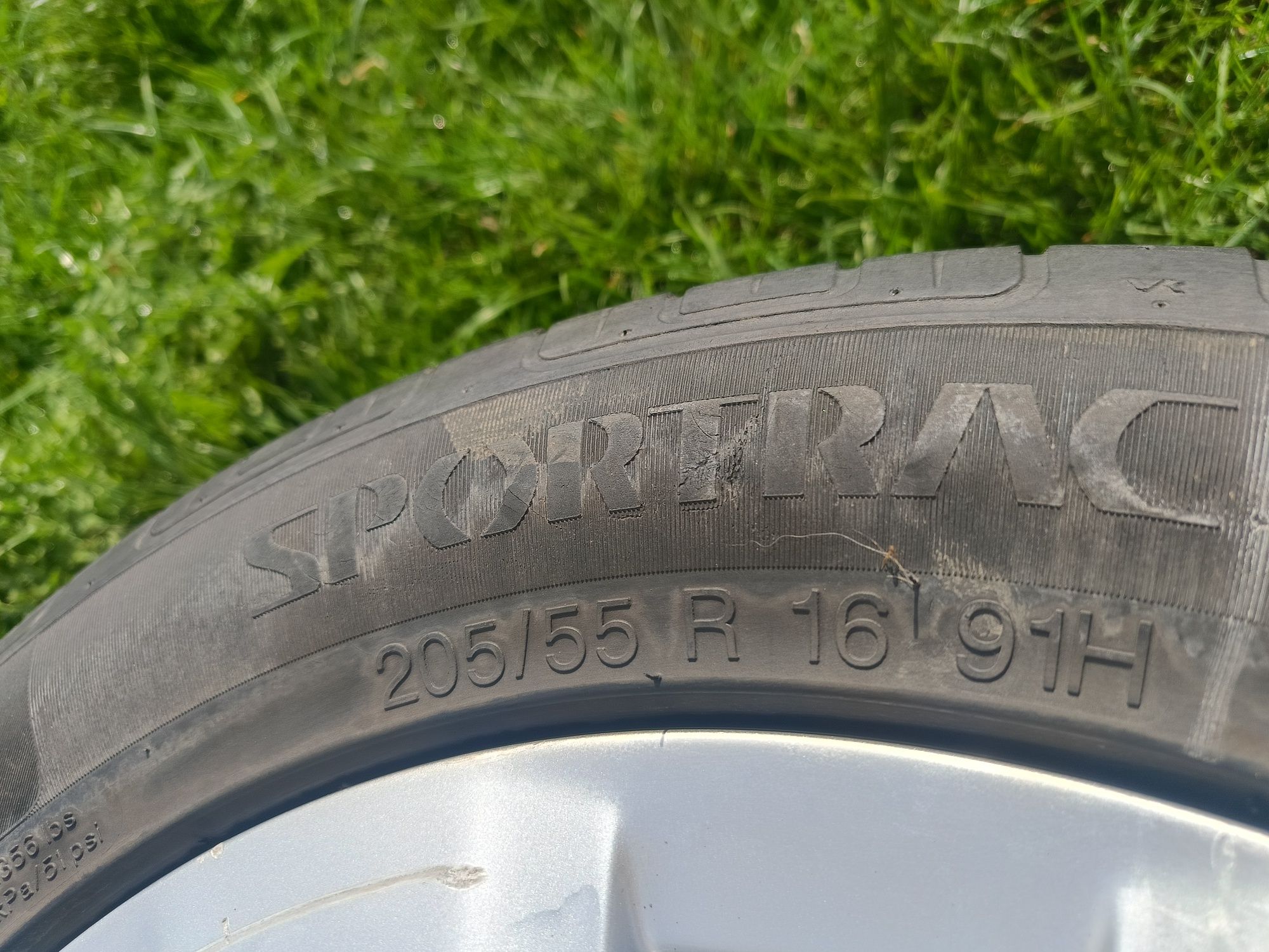 Koła wraz z alufelgami 205/55 16'