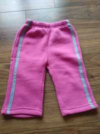 Spodnie dresowe ciepłe dla dziewczynki