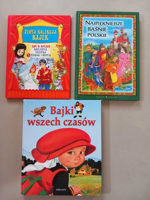 Zestaw bajek i baśni, piękne ilustracje
