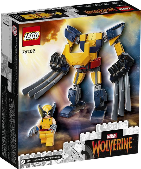LEGO 76202 Marvel Super Heroes - Mechaniczna zbroja Wolverine’