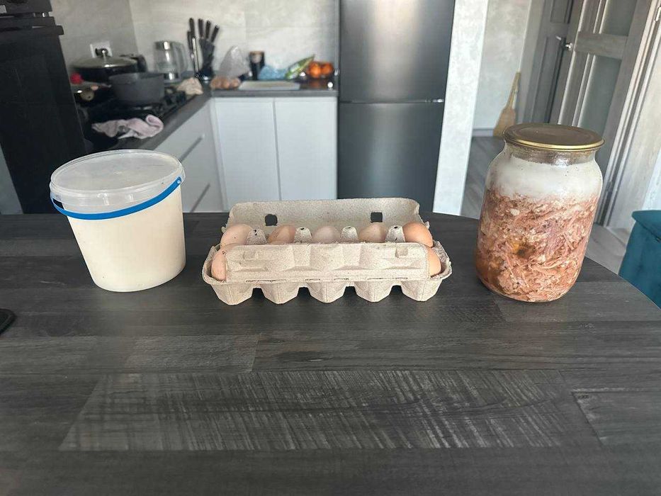 Домашня продукція, продам яйця, смалець, тушонка, паштет, качка