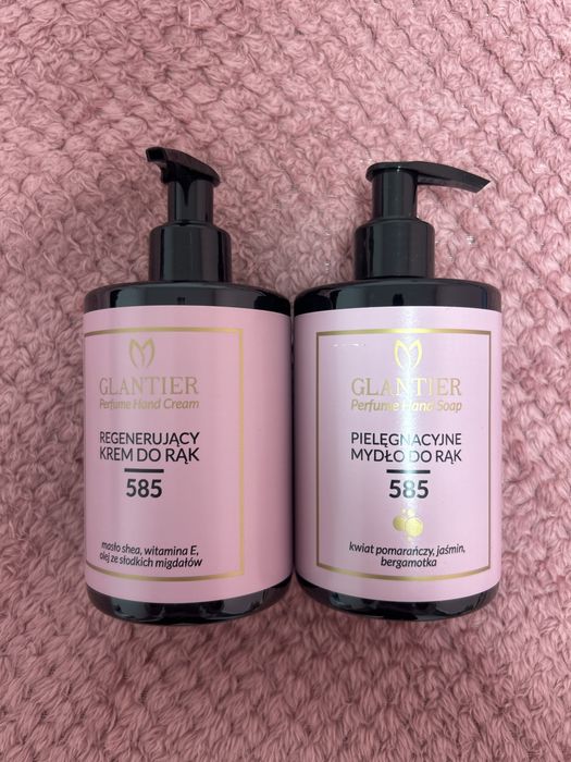 Duzy krem i plyn do rąk 300mlx2