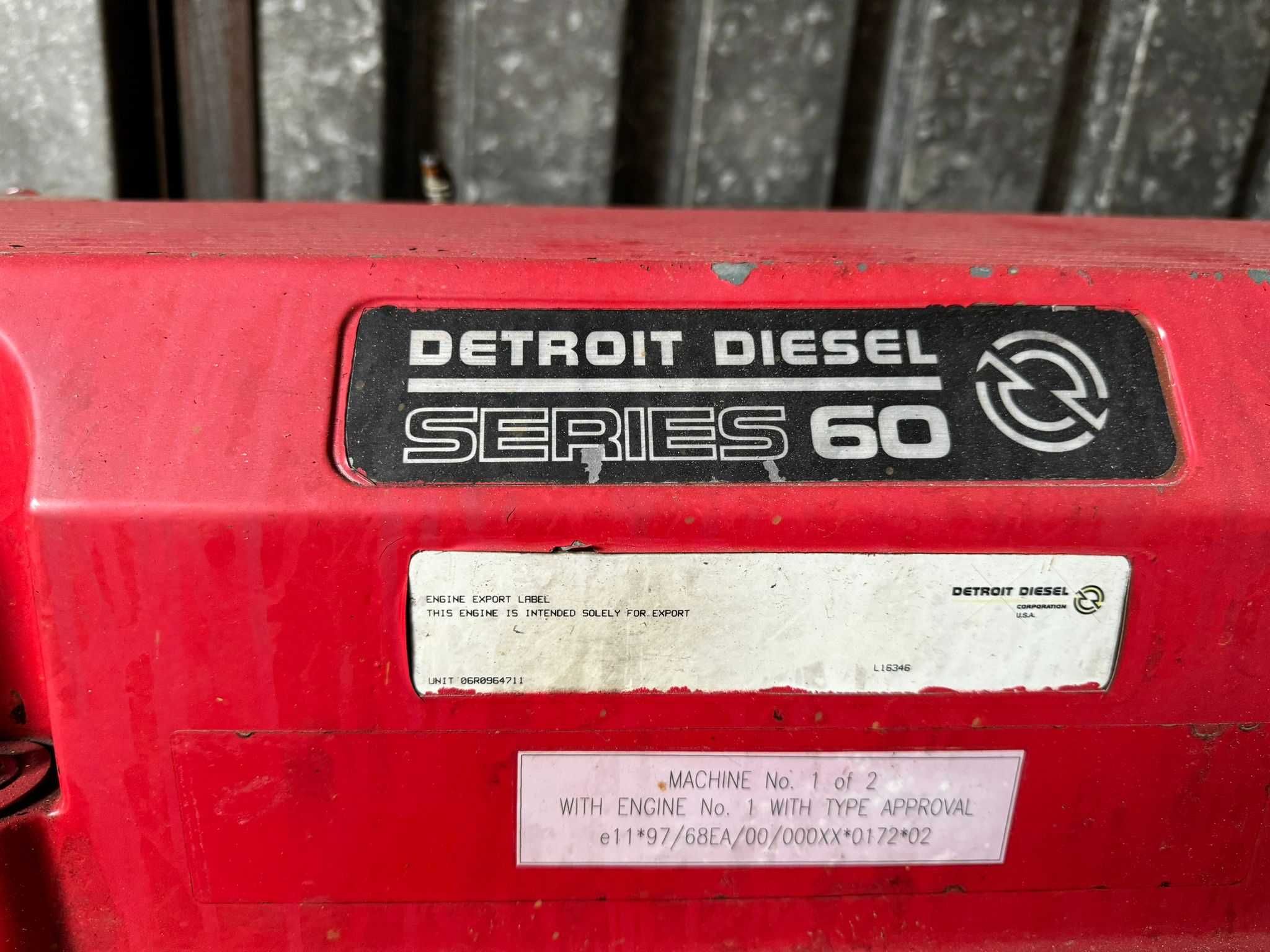Silnik Detroit Diesel Seria 60