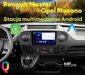 Renault Master / Opel Movano Radio Android Qled CarPlay/AA 4G Montaż