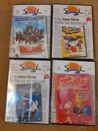 DVDs - Trollz, Bratz, Gladiformers, Macacos Espaço (NOVOS) (SELADOS)
