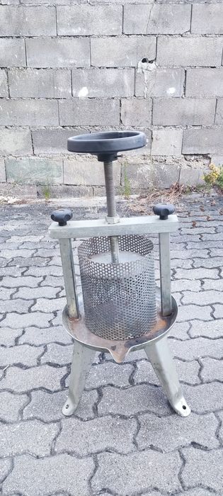 Prensa de mel manual aço inoxidável