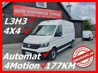 Volkswagen CRAFTER  2,0 177 KM! L3H3 4x4 Automat Klima Tempomat GPS LONG