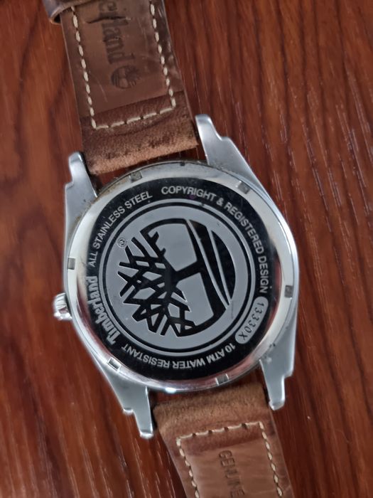 Relógio Timberland bracelete de pele