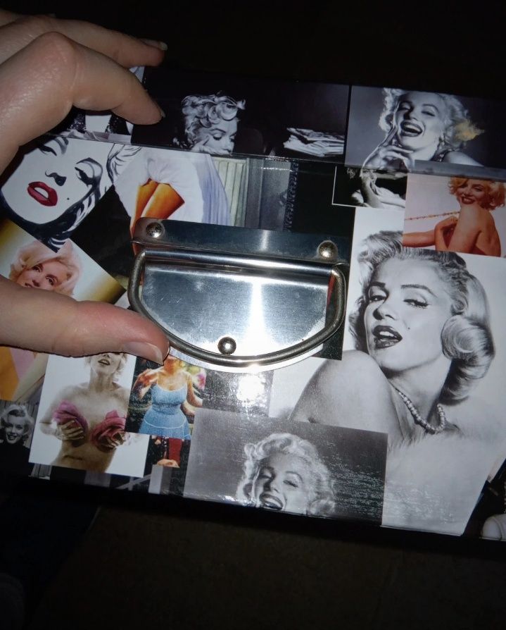 Caixa de arrumação Marilyn Monroe