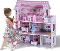 Дом с мебелью для кукол Costway HW56619