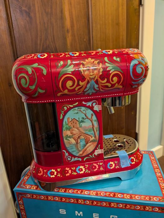 Máquina Café SMEG Dolce Gabanna Nova edição limitada