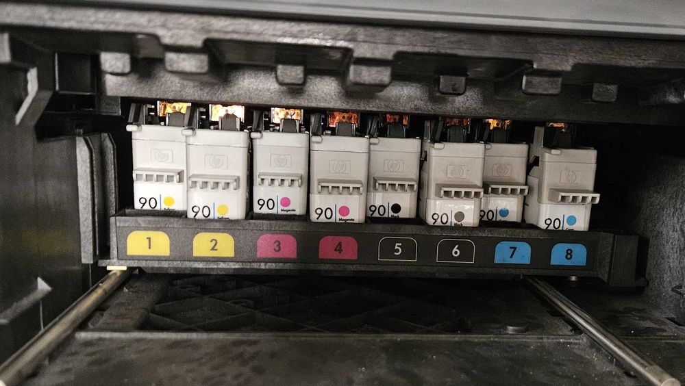 HP Designjet 4000 42-calowy ploter A0 2400x1200 zamiana !