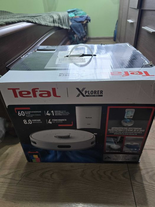Robot sprzątający TEFAL X-Plorer S75 S+ RG8597 odkurzanie + mopowanie