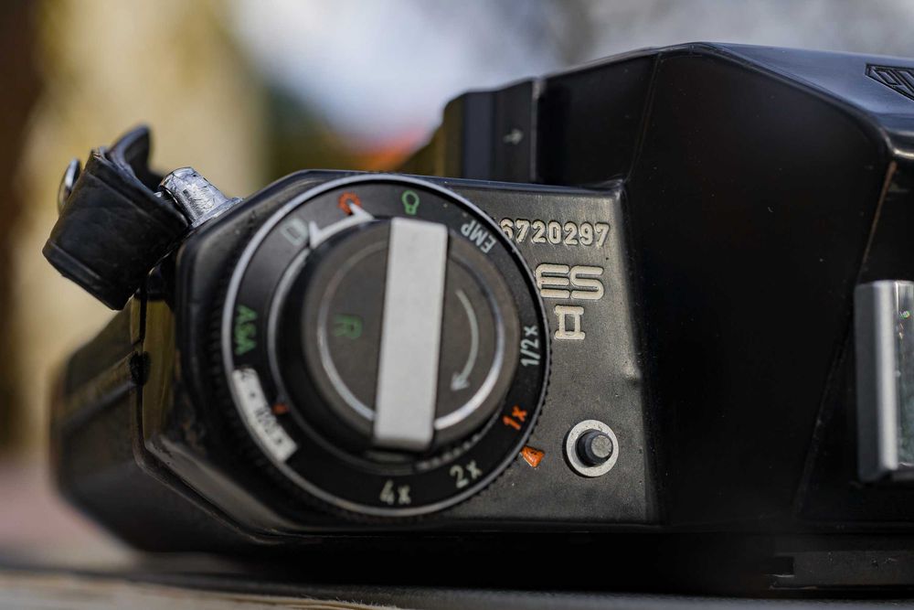 Pentax ESII Electro Spotmatic m42 aparat analogowy lustrzanka futerał