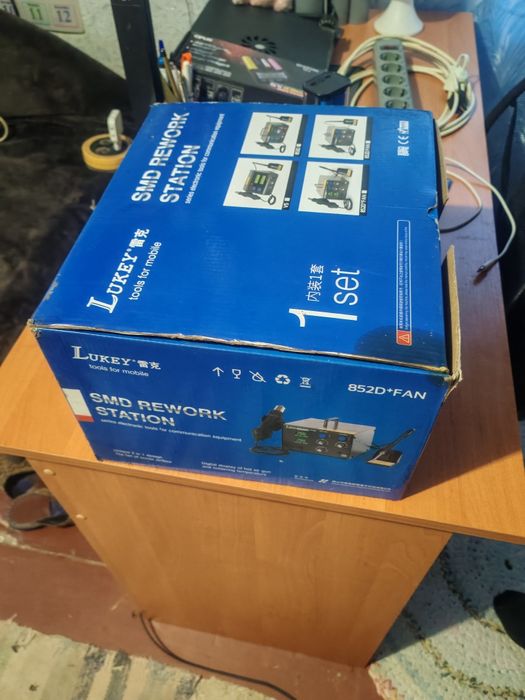 Паяльн станція Lukey 852D+FAN
4 відгуки
Код:  2702