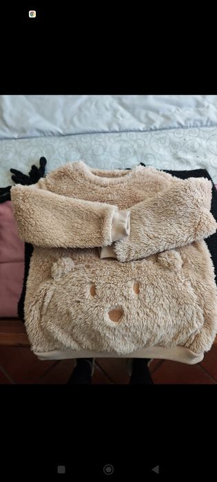 Camisolas quentes bebé menino