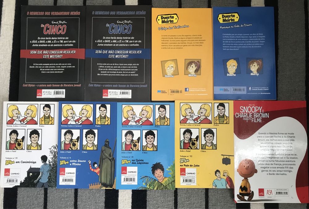 Livros Juvenis 2€ cada