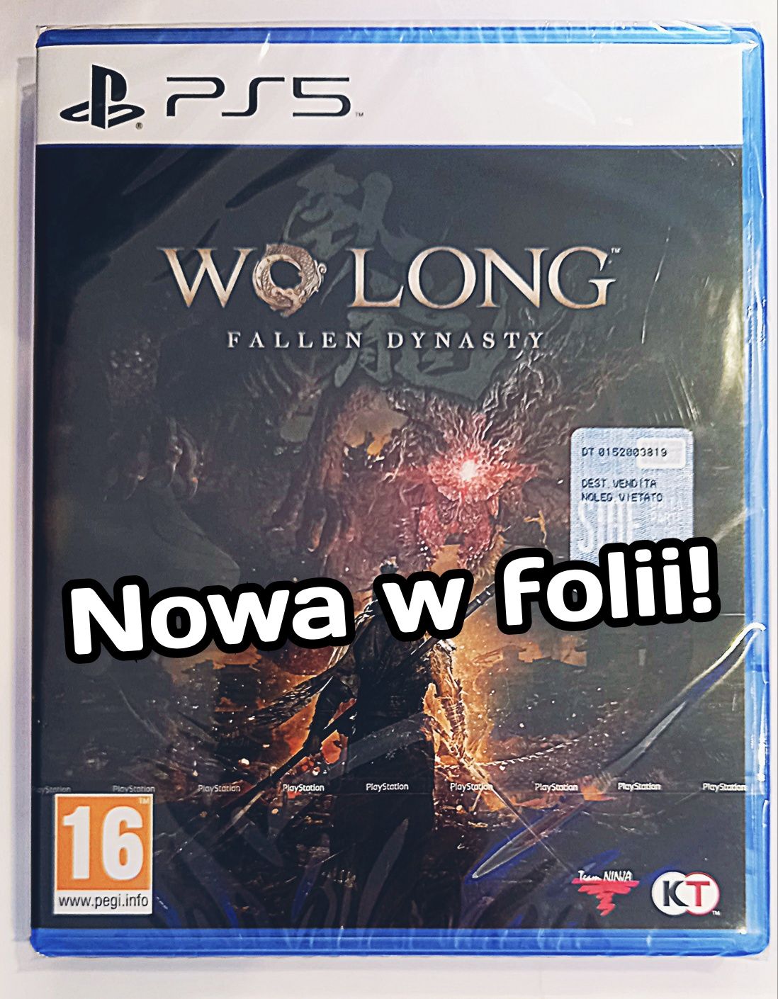 Wo Long Fallen Dynasty na PS5 /Nowa w folii! Sklep Chorzów