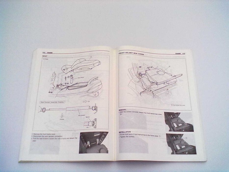 Manual Técnico oficial Suzuki AN 400