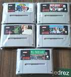 5 Jogos Hockey NHL e Golf Super Nintendo SNES