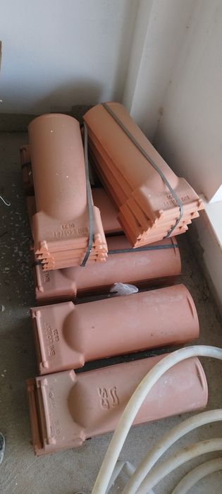 45 telhas de beirado