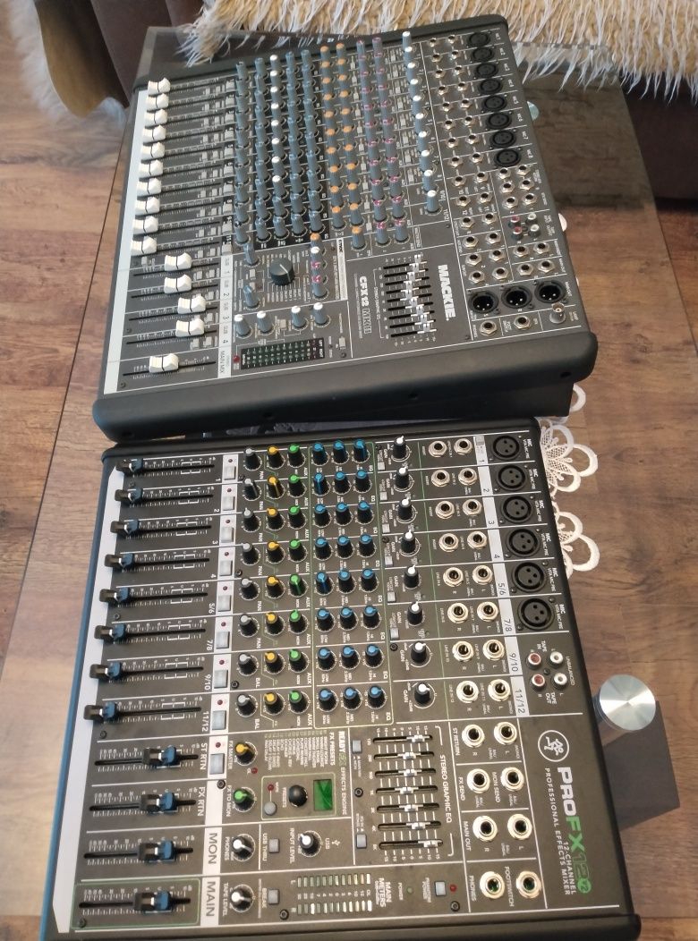 mackie mikser cfx12 mk2 i mikser pro fx12 v2