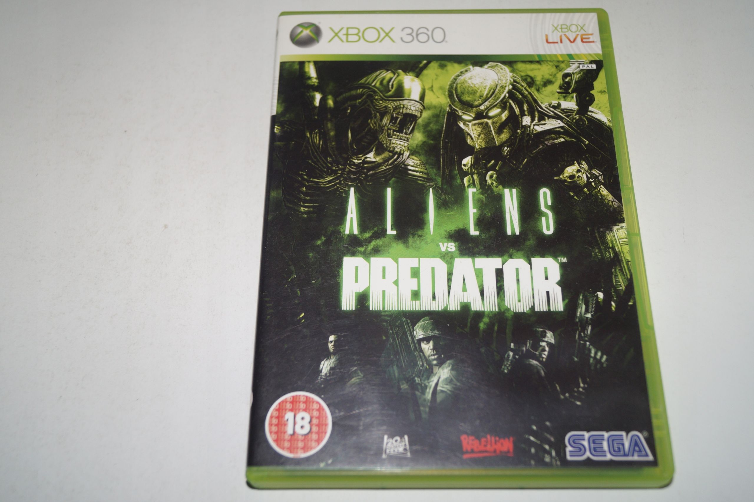 Aliens Vs Predator Microsoft Xbox 360
