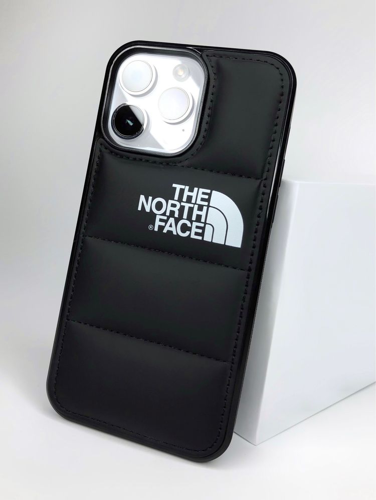 Чехол The North Face для iPhone 14 Pro Max, пуферный противоударный
