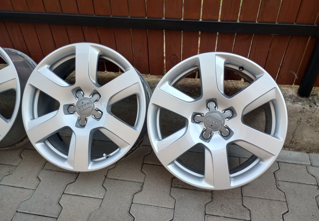 Jak Nowe Alufelgi 17" Audi A4 b7 b8 b9 A6 c6 c7 A5 A7 Felgi 5x112