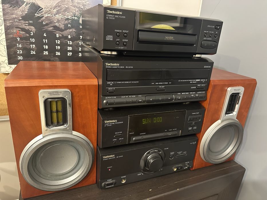 Sprzedam wieża technics se-ch530 z glosnikami