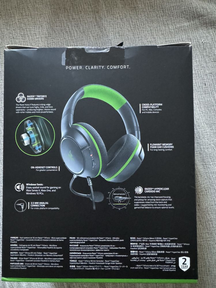 Headset Razer Kaira X