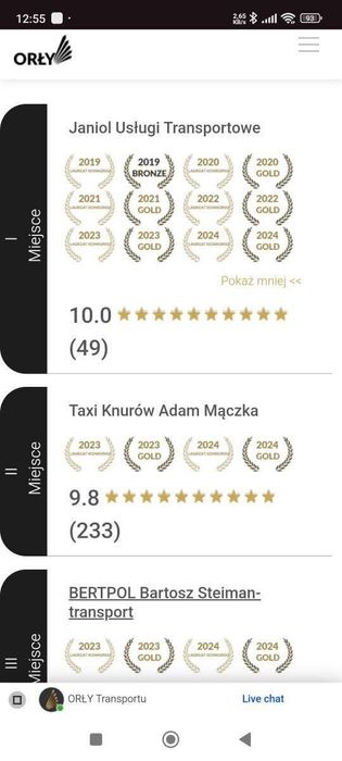 Transport/przeprowadzki/utylizacja starych mebli Śląsk/Polska