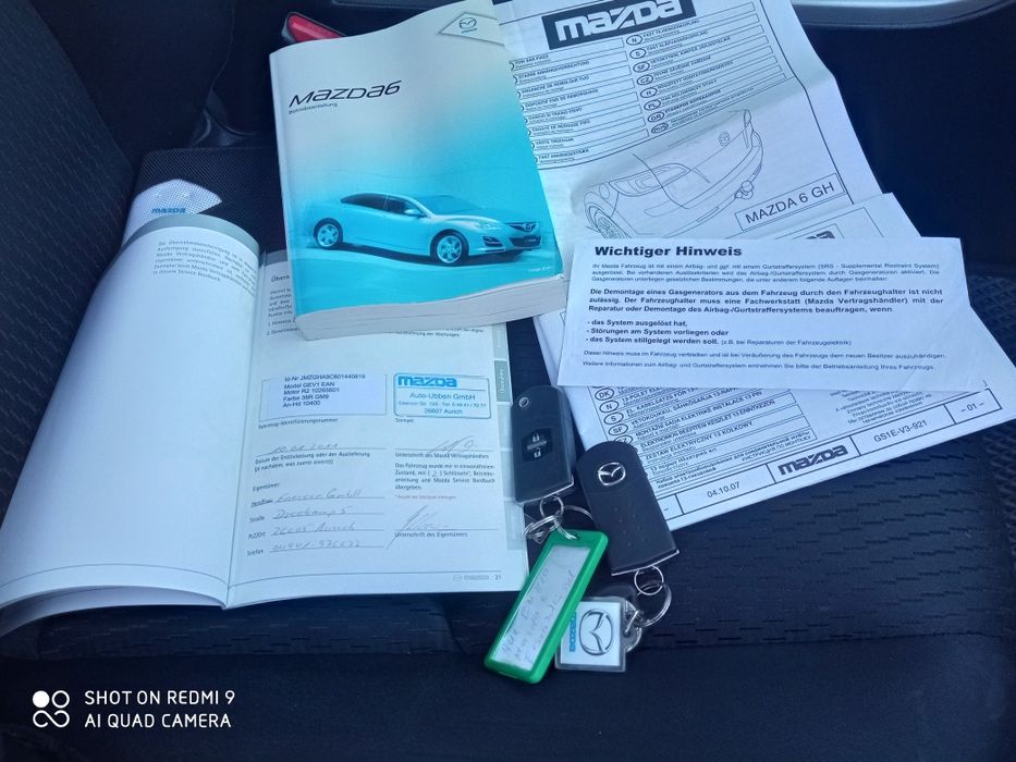 Mazda 6 GH універсал 2.2дизель 2009р