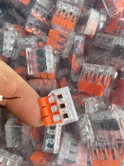 Клемник wago якісні 32a 600v 4квт 0.14-4.0мм клеммы клемы клеми дешево