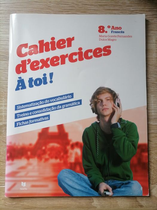 Cahier d'exercices À toi! 8.º ano Francês