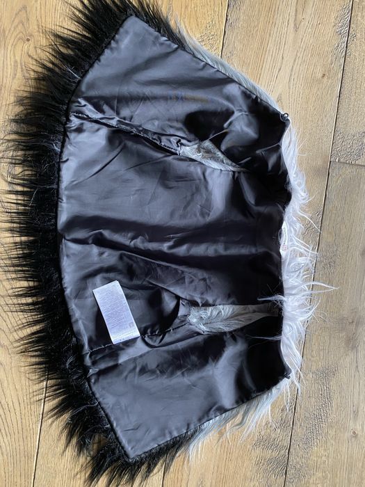 Piękna kamizelka z futerkiem Coccodrillo rozm. 110