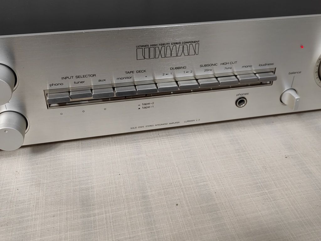 Luxman L-2 Wysokiej klasy zintegrowany wzmacniacz stereo vintage